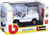 POPEMOBILE 1:43 Scale Model Diecast Toy Car Models Cars Metal Papamobile