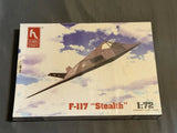 Hobby Craft USAF F-117 Stealth HC1311 1/72 Open Model Kit