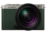 Panasonic LUMIX S9 H Kit 28-200mm Dark Silver x Dark Olive Leather