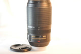 Nikon ED AF-S VR Nikkor 70-300mm f/4.5-5.6 G FX lens AS IS NO AF manual focus ok