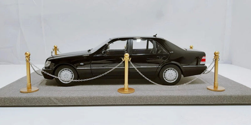 1/18 Diorama Car Exhibition Fence Garage Car Showroom Scene Display Props Model