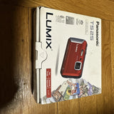 Brand New Panasonic LUMIX DMC-TS25 Water/Shock/dust Proof Red Digital Camera