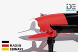 Parrot Bebop Drone 1 plastic hood nose RED - Made in Germany