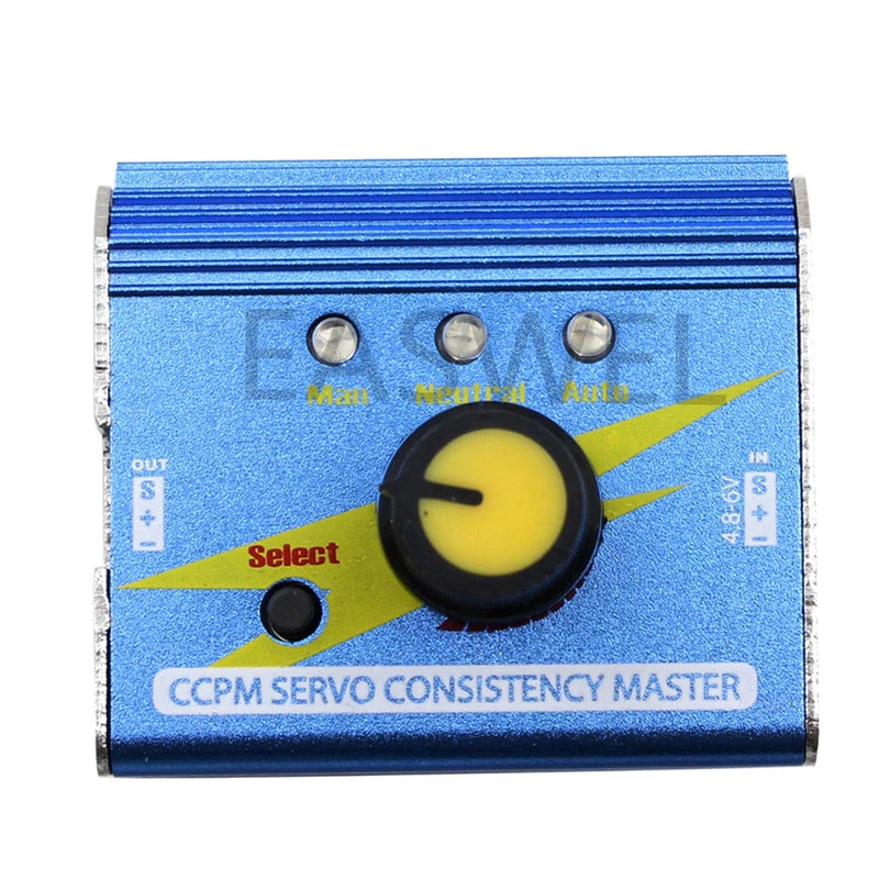Power CCPM 3-Channel Digital/Analog Multi ESC Servo Tester R/C Plane Car Boat