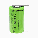 1pcs CR14250 Battery 3V 850mAh Welding Foot Model Li-ion Battery Suitable NEW Battery