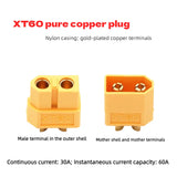 5pairs XT60 Male Female Connectors, RC Drone ESC Adapter Converter Converter