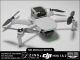 DJI Mini 1 and 2 Zing Z-RID Lite Mount for Remote ID (Zing Module Not Included)