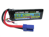 LECTRON PRO 3S LIPO 11.1 5200MAH 100C BATTERY: EC5 Battery