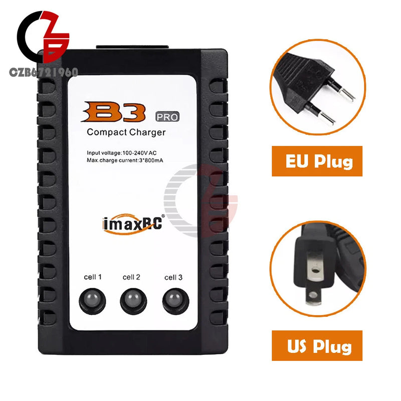 iMax iMaxRC B3 Pro Compact Balance Charger For RC Helicopter 2S 3S Lipo Battery