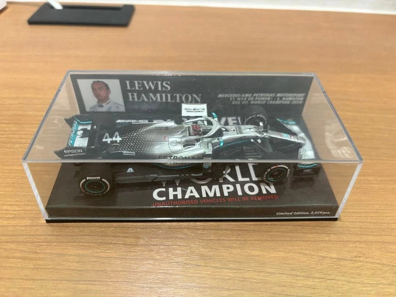 MINICHAMPS Mercedes W10 1/43 Diecast Model Car Lewis Hamilton America GP