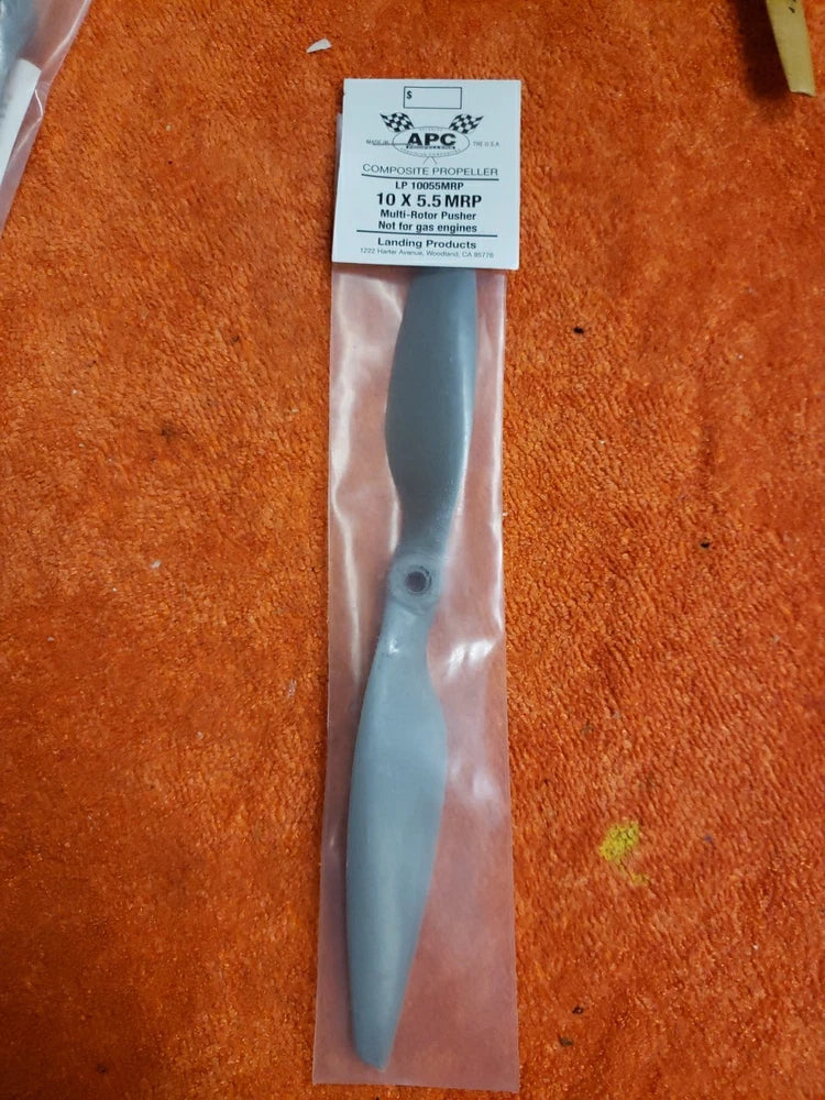 APC COMPOSITE Propeller - 10 X 5.5 MRP MULTI-ROTOR Pusher  - LP 10055MRP
