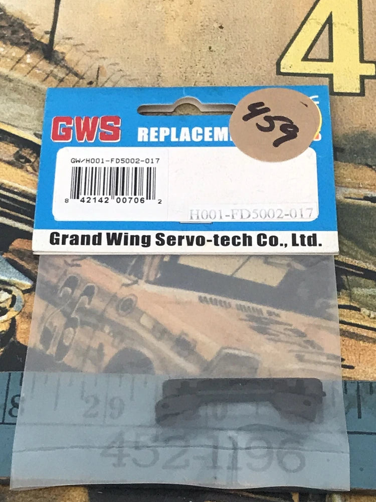 GWS GW/H001-FD5002-017 Dragon Fly Helicopter Bracket Plate NewInPack USA Shipped