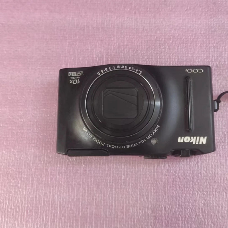 Nikon COOLPIX S8100 Black Digital Camera 12.1MP English 90%new