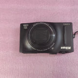 Nikon COOLPIX S8100 Black Digital Camera 12.1MP English 90%new