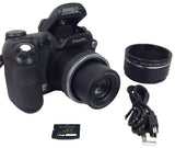 Vintage Fujifilm FinePix S5500 Digital Bridge Camera 4MP 10x Zoom - Tested