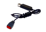 3.7V 1S Battery USB Charging Cable Adapter Plug SYMA X15C/W RC Drone Quadcopter