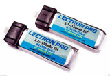 2 Lectron 1S 3.7V 150mAh 25C Lipo Battery FOR HobbyZone Champ Force FHX/MH-35