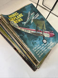 Lot of 12 Model Airplane News Magazines 1967 Complete Vintage Aviation Hobby