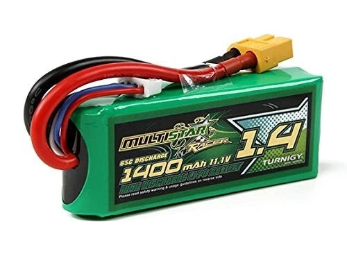 Turnigy MultiStar Racer Series 1400mAh 3S 65C Multi-Rotor Lipo Pack (Gold Spec)