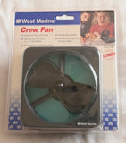 West Marine Model 531004 Portable Battery Powered Variable Speed Cabin Crew Fan Battery