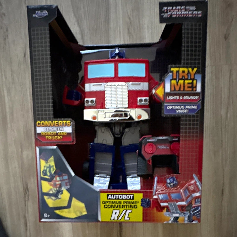 Transformers Optimus Prime Converting R/C Truck w/ Controller, Lights & Sounds Converter