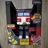 Transformers Optimus Prime Converting R/C Truck w/ Controller, Lights & Sounds Converter
