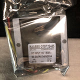 KAABEE DC-DC converter module with label DTD12S485, input 12V, output 48VDC