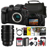 Panasonic Lumix GH5 II  Mirrorless Camera (DC-GH5M2BODY) Bundle With Extra