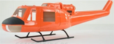 German Air Rescue 500 UH-1 RC Helicopter Fuselage Orange Painting RC Gifts Toys
