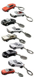 Model Car Keyrings audi Diecast Metal Gift Collectable Keychains 1:76 scale
