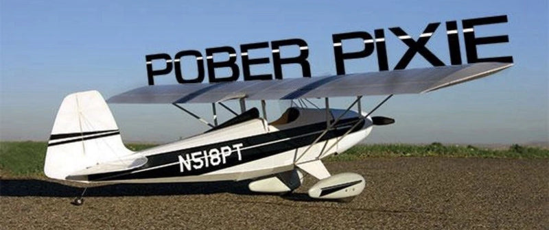 Model Aviation Pober Pixie Design by Pat Tritle RC Airplane Short Kit + PDF Plan