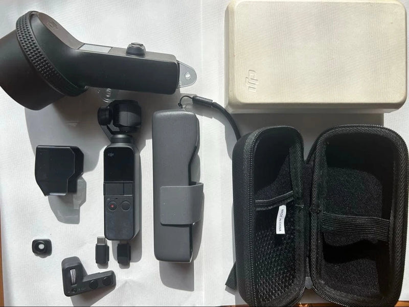 DJI Osmo Pocket Waterproof Case Control Wheel Wide Angle Lens Accessories