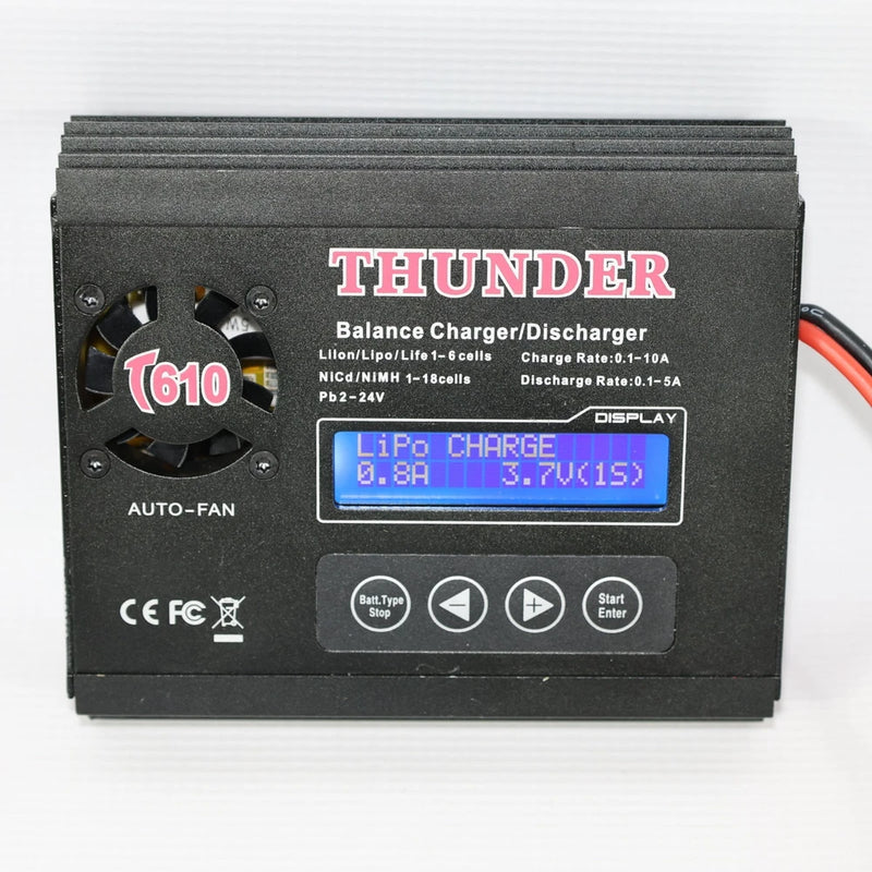 Thunder Power T610 LiPo NiMH Battery Balance Charger/Discharger Battery