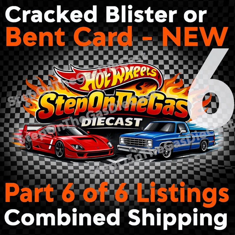 Hot Wheels Damaged Card Blister You Pick Combine Ship 2022 2023 2024 2025 2026