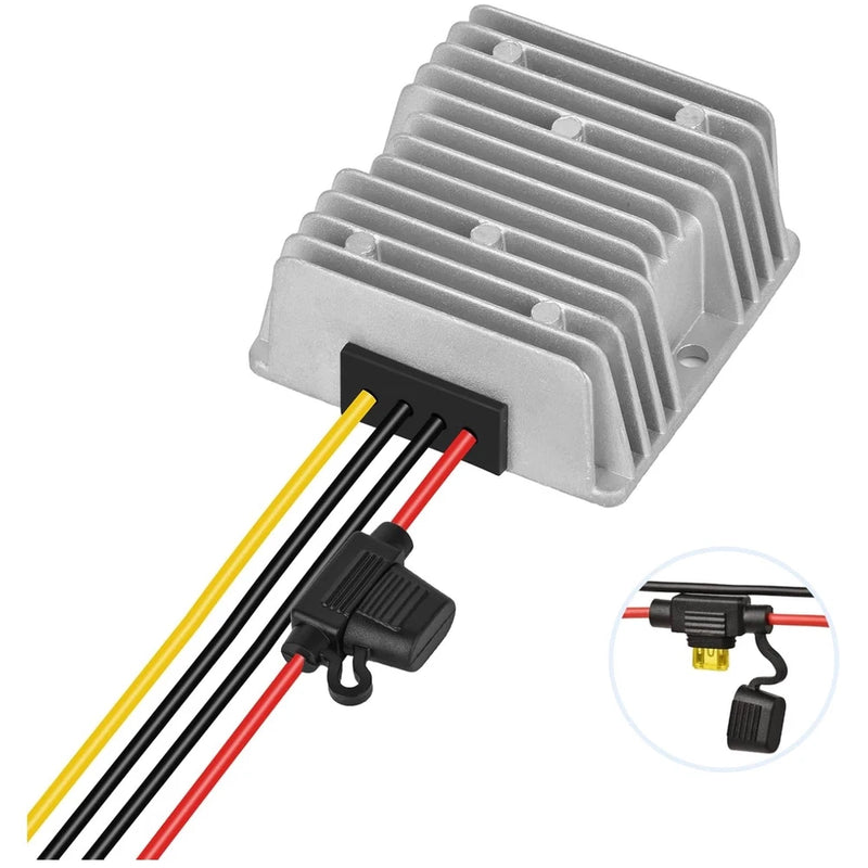 Waterproof 48V to 12V Converter Golf Cart Voltage Regulator