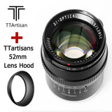 TTArtisans 50mm F1.2 APS-C Lens for Fujifilm Fuji X S10 XT200 XT4 XPro3 X-E2 XA1