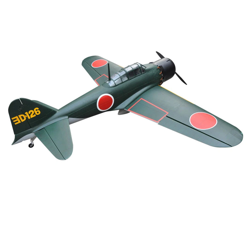 Zero Fighter 91" V2 100cc Fiberglass Remote Control Aeromodel Airplane RC Planes