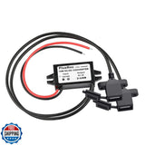 PlusRoc Waterproof 12V/24V to 5V Converter DC-DC Step Down Module Buck Conver