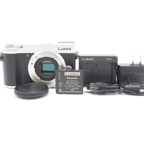 5 ShotsNear Mint PANASONIC Lumix GX7MK3 Body Siler #12008