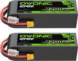 4S LiPo Battery 2200mAh 14.8V 130C RC Battery with XT60 Battery