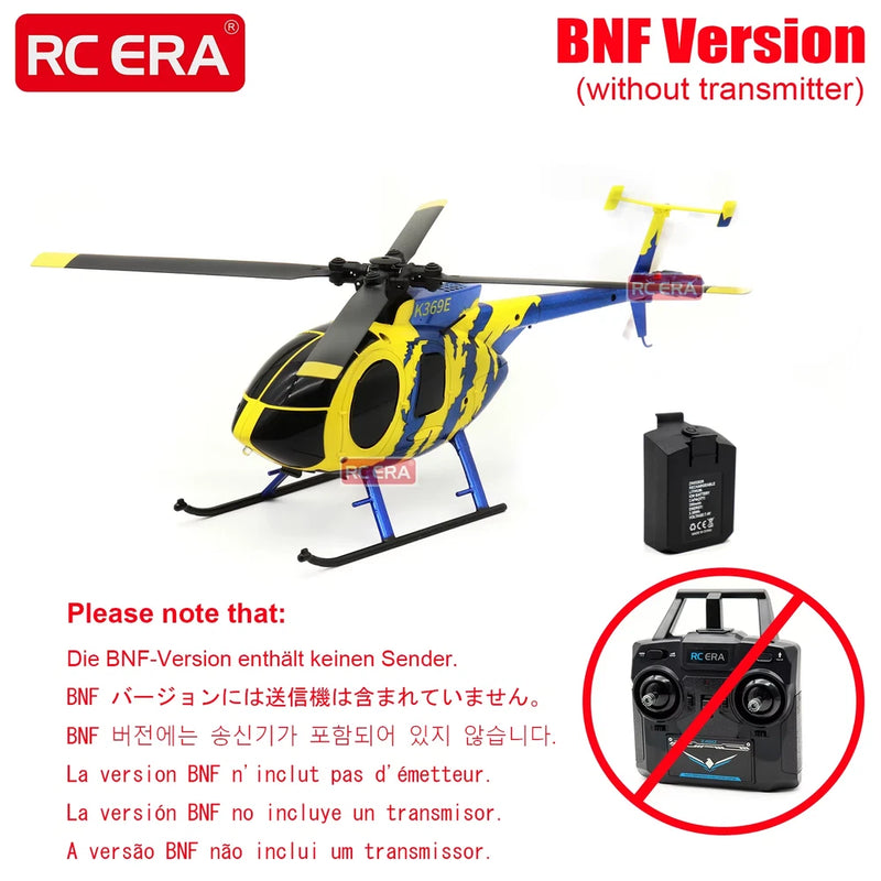C184 Mini MD500 with Optical Flow Sensor Scale Micro RC Helicopters for Adults B