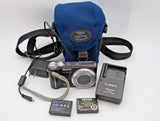 Panasonic Lumix DMC-ZS3 12x Leica Zoom Digital Camera Bundle, Tested, Works 6 pc