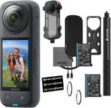 Insta360 X4 8K Waterproof 72MP 360?? Action Helmet Camera +Utility Frame Case Kit