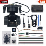C-20T 3-Axis FPV Gimbal PTZ+USB Debugging Module for DJI O3+Headtraker Module