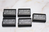 A3421 (5) & (Set of 5) Panasonic LUMIX DMW-BLK22 Genuine BattSet of 5 7.2 16Wh