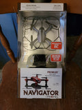 RC drone box with quadcopter image and Prowler Navigator specs