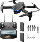 FPV Drone with 1080P Dual HD Cameras Upgraded Version RC Quadcopter for Adults a