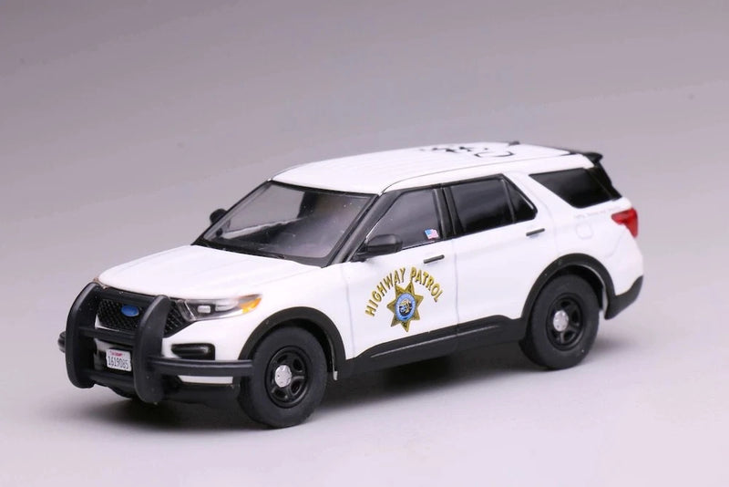 1:64 596 Explorer CHP Highway Patrol Police SUV Model Diecast Display Car