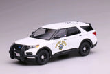 1:64 596 Explorer CHP Highway Patrol Police SUV Model Diecast Display Car