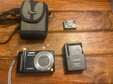 Panasonic LUMIX DMC-ZS5 12.1MP 12x Digital Camera W Battery/Charger/Case WORKS